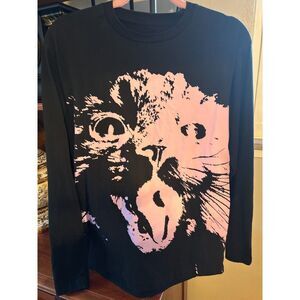 Tory Burch Limited Edition Melrose Concept Store "Animal House" Cat T-Shirt XXS